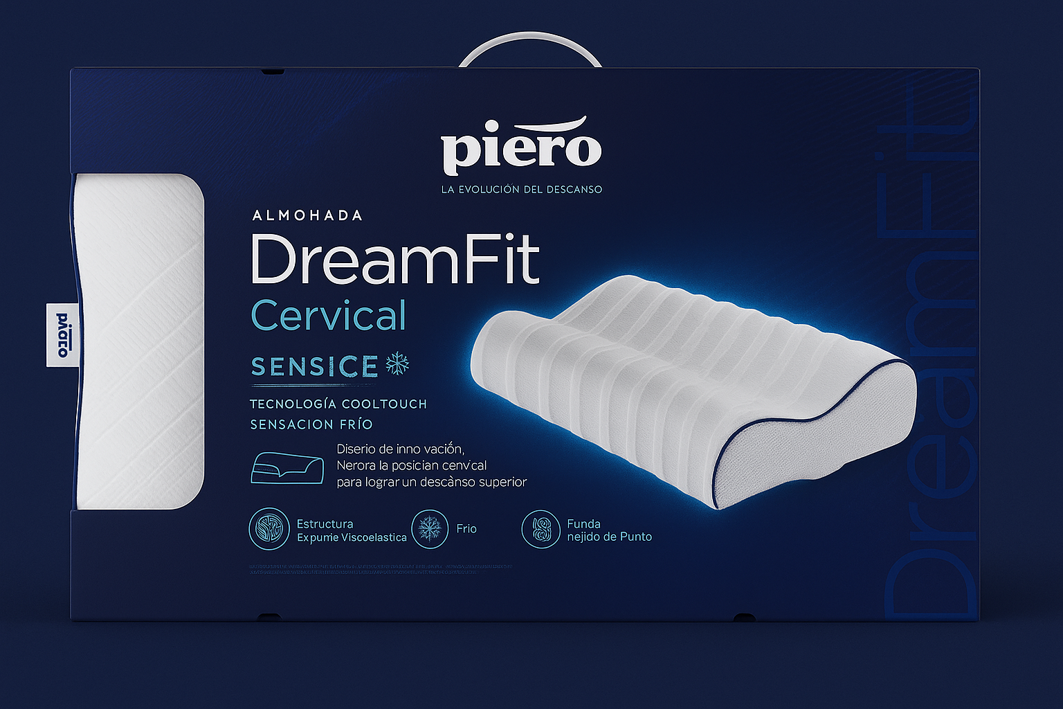 Almohada DreamFit Senseice Cervical