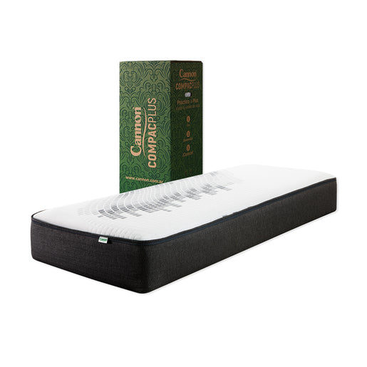 Colchón Compac Plus Ortopédico + Memory Foam